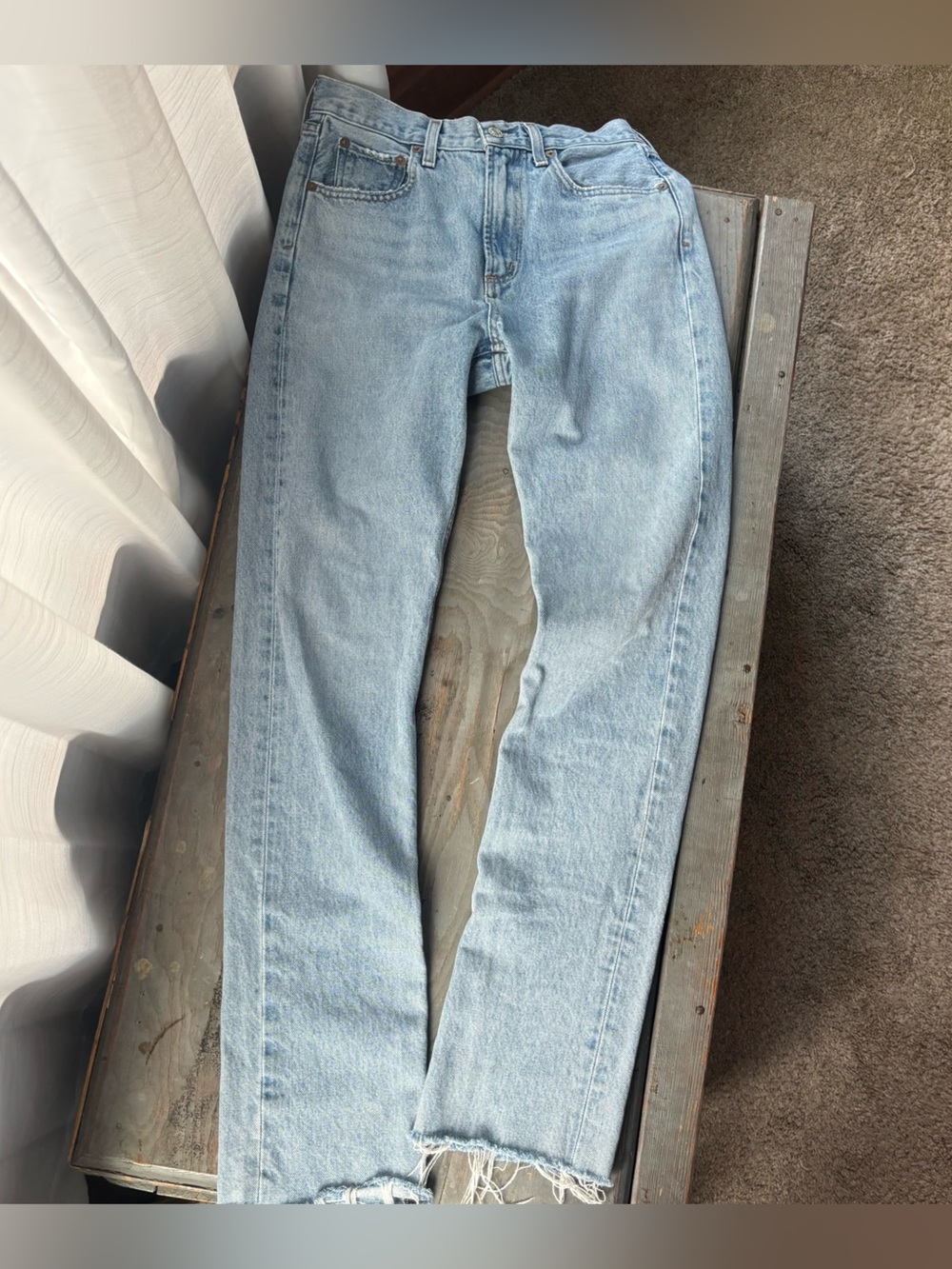 Agolde Cherie high rise straight leg jeans | size 25